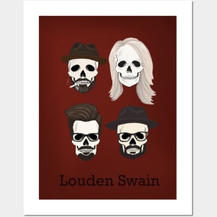 Louden swain skulls Posters and Art